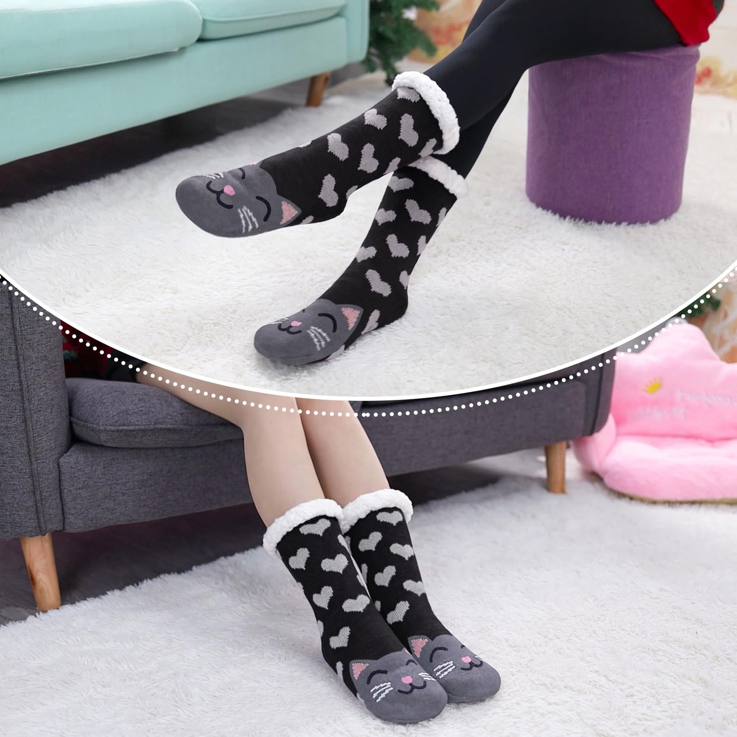 LINEMIN Cozy Socks