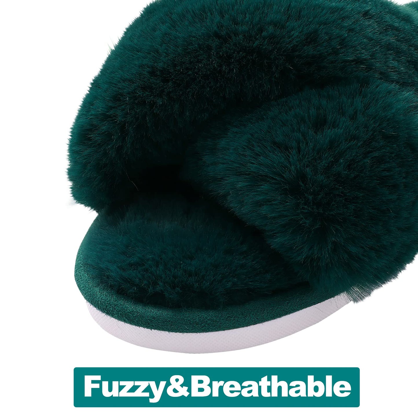 Evshine Fuzzy Slippers