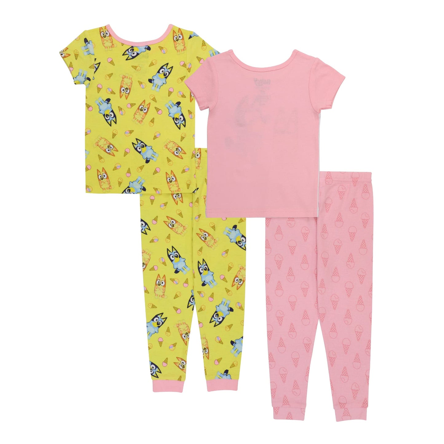 4- Piece Bluey Girls' Pajama Set