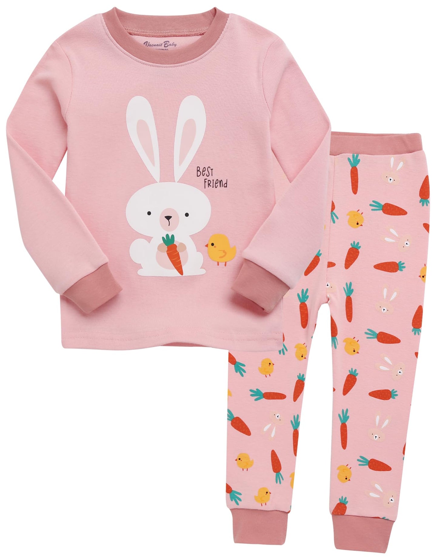 VAENAIT Kids 100% Cotton Pajamas Set