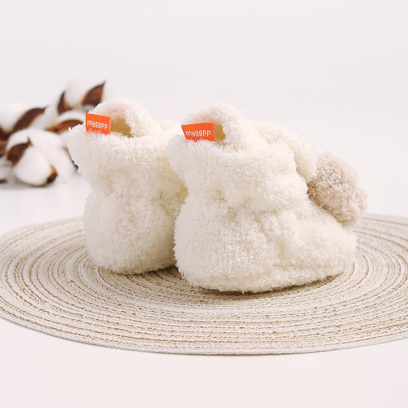 E-FAK Newborn Fleece Booties