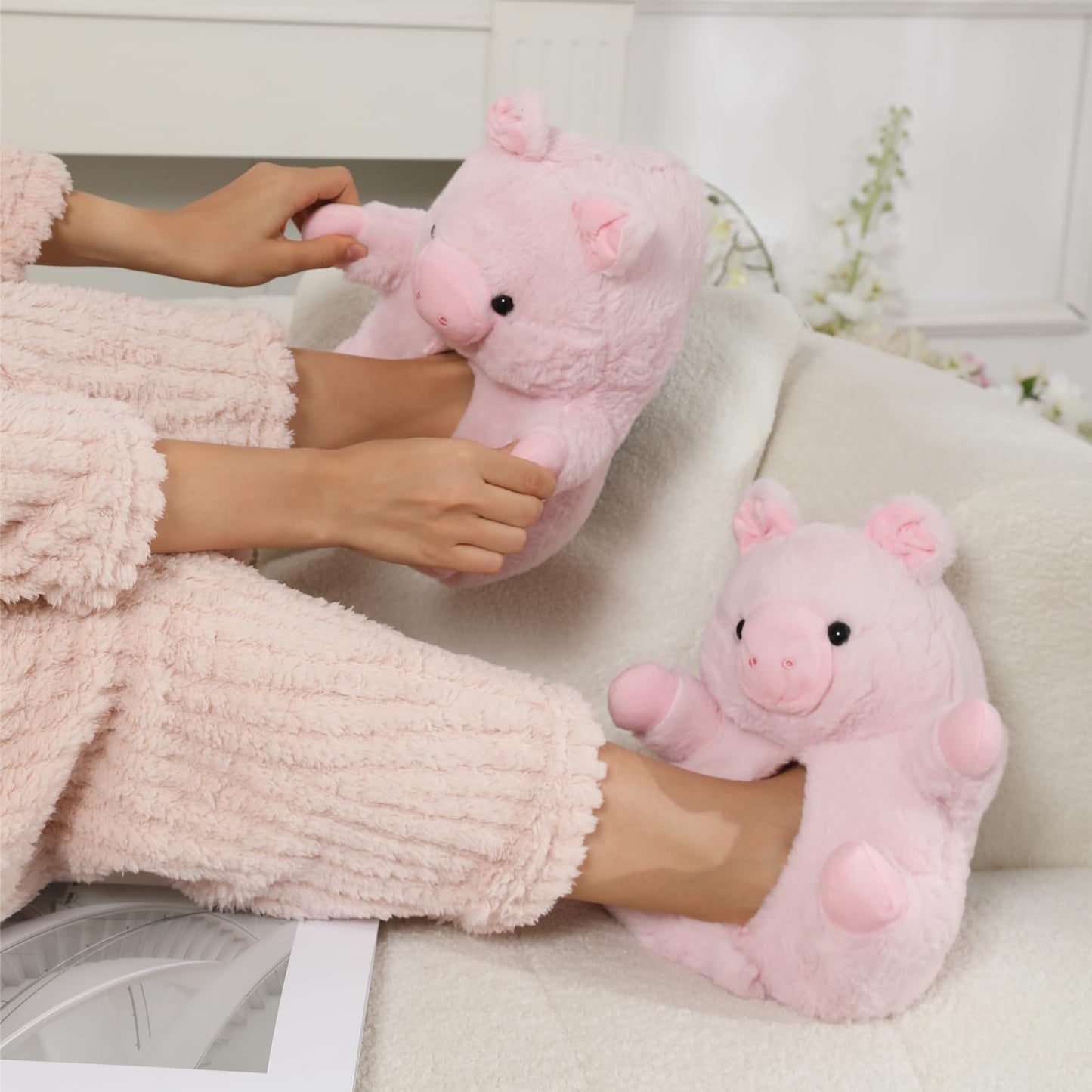 Teddy Bear Slippers