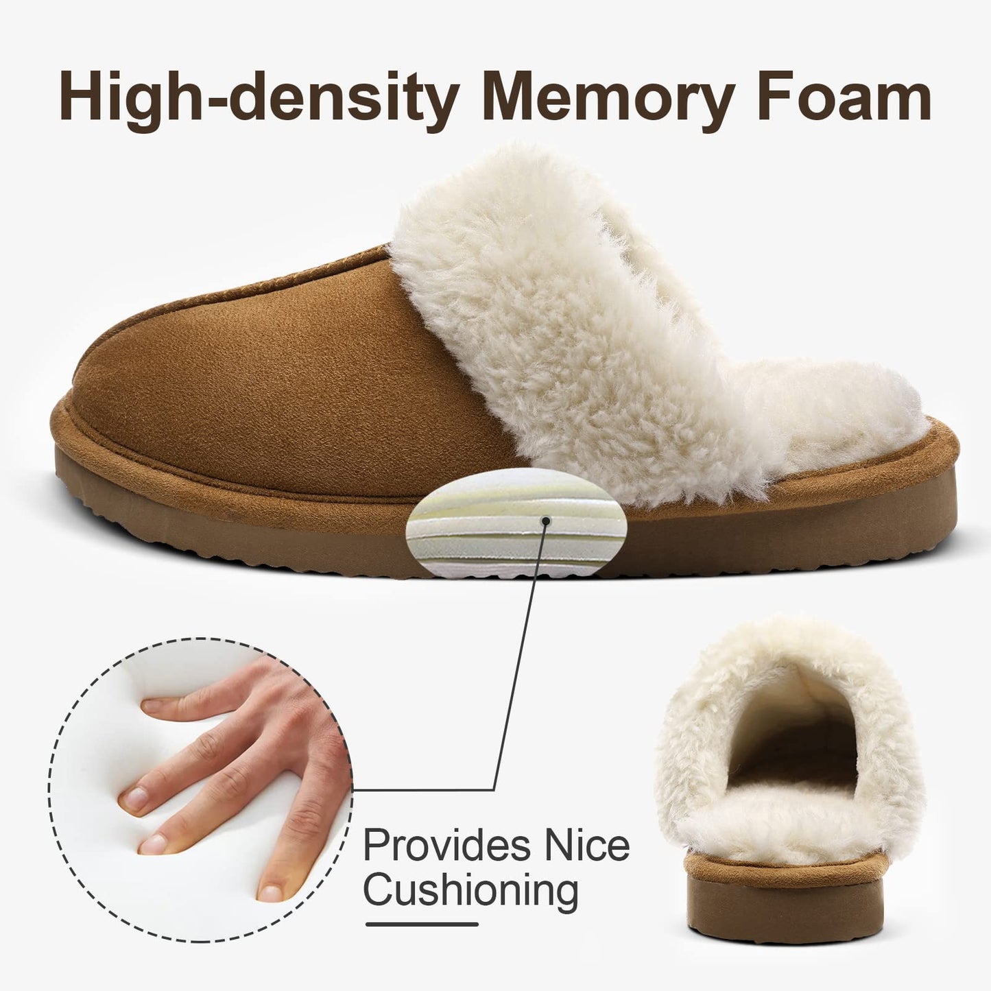 Litfun Memory Foam Slippers