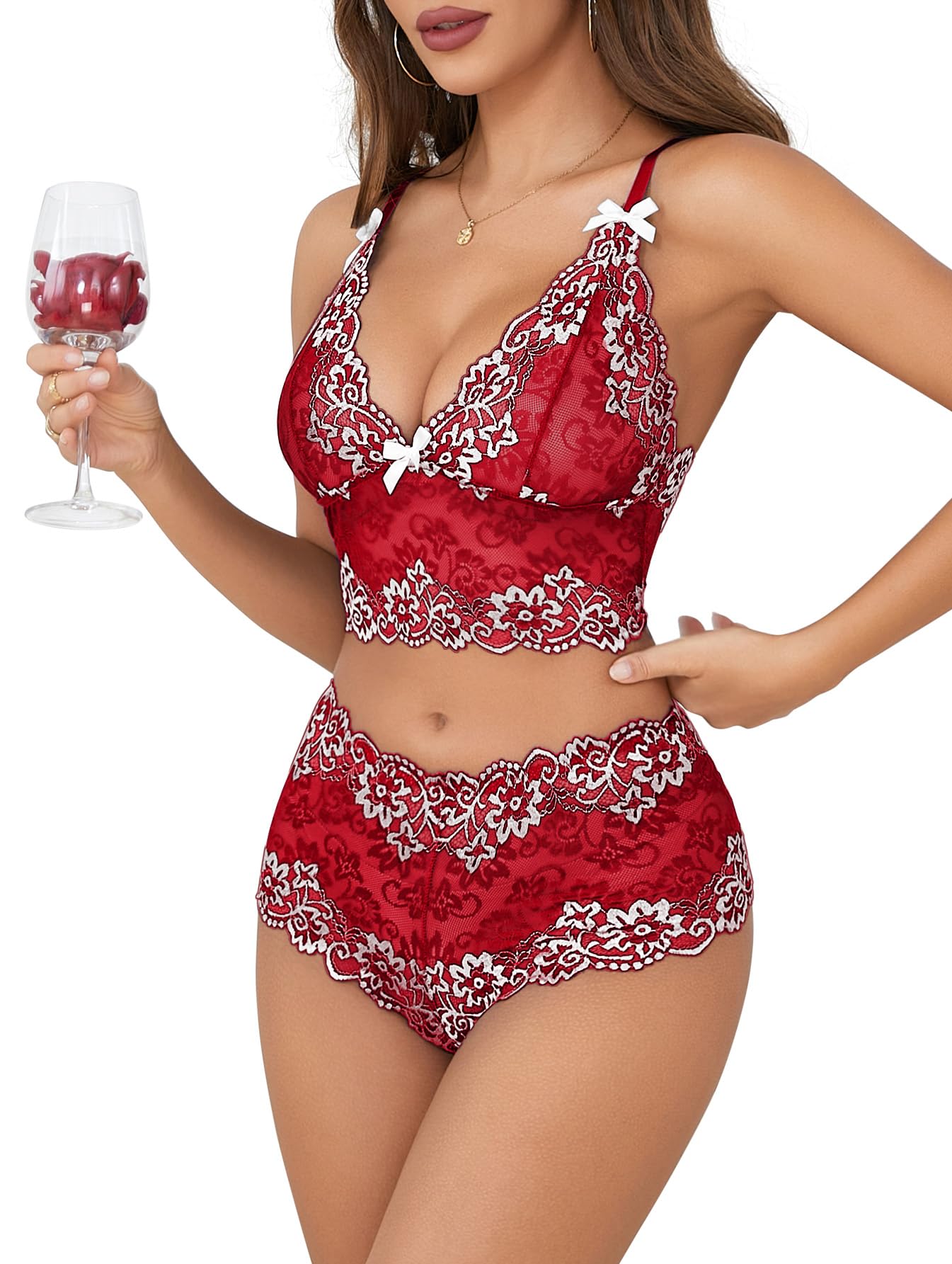 Lilosy Lace Lingerie Set