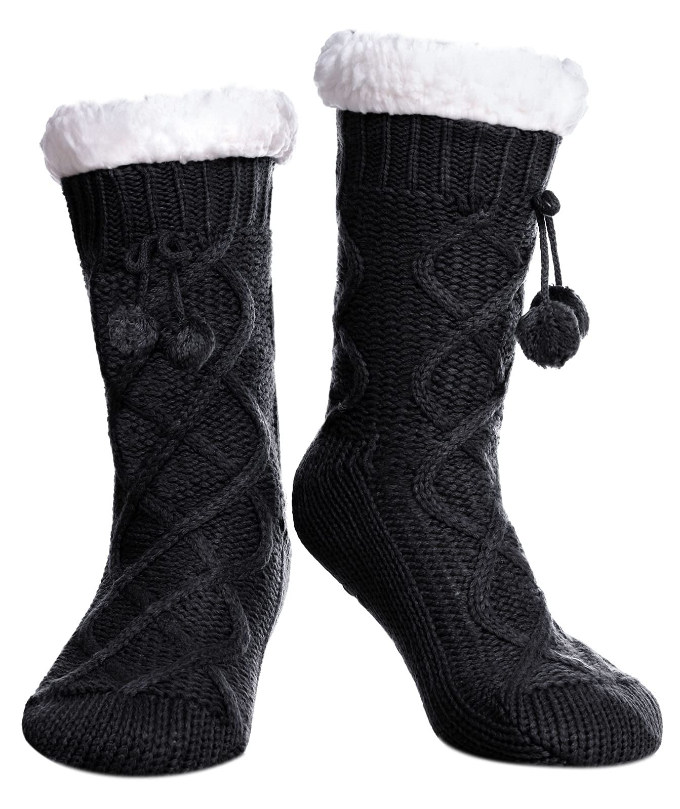 Yebing Warm Non Slip Slipper Socks