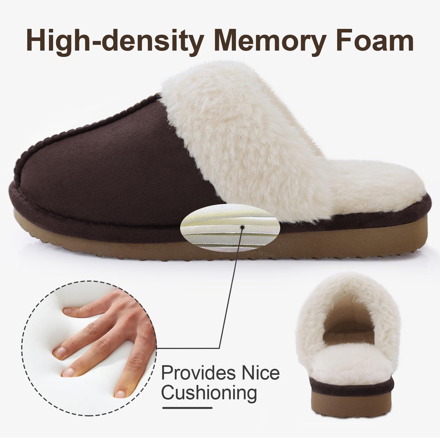 Litfun Memory Foam Slippers