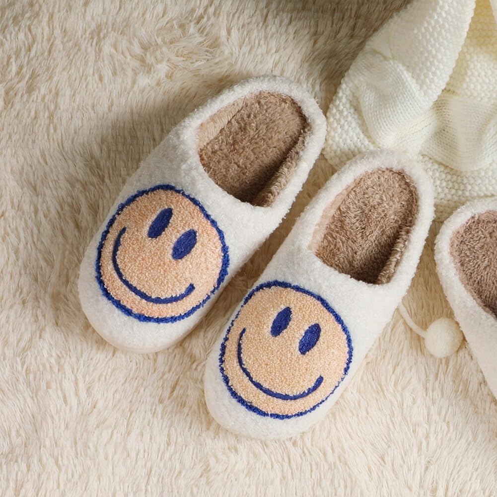 Kid's Smiley Face Slippers