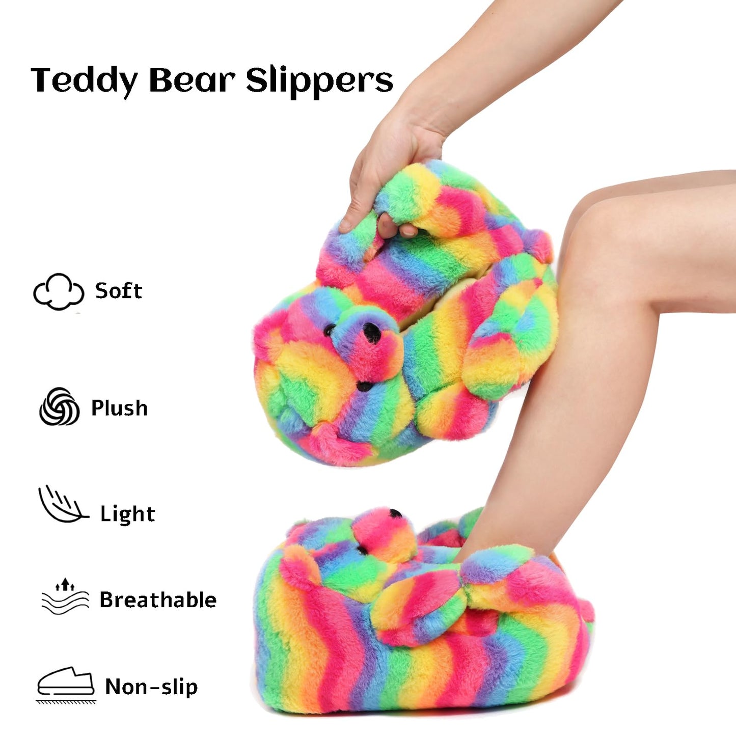 Teddy Bear Slippers