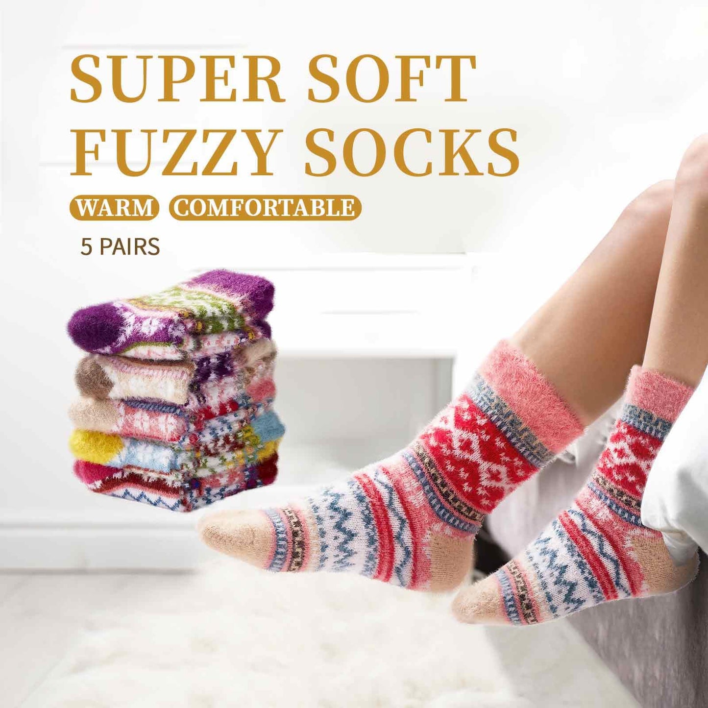 SISOSOCK Fuzzy Socks