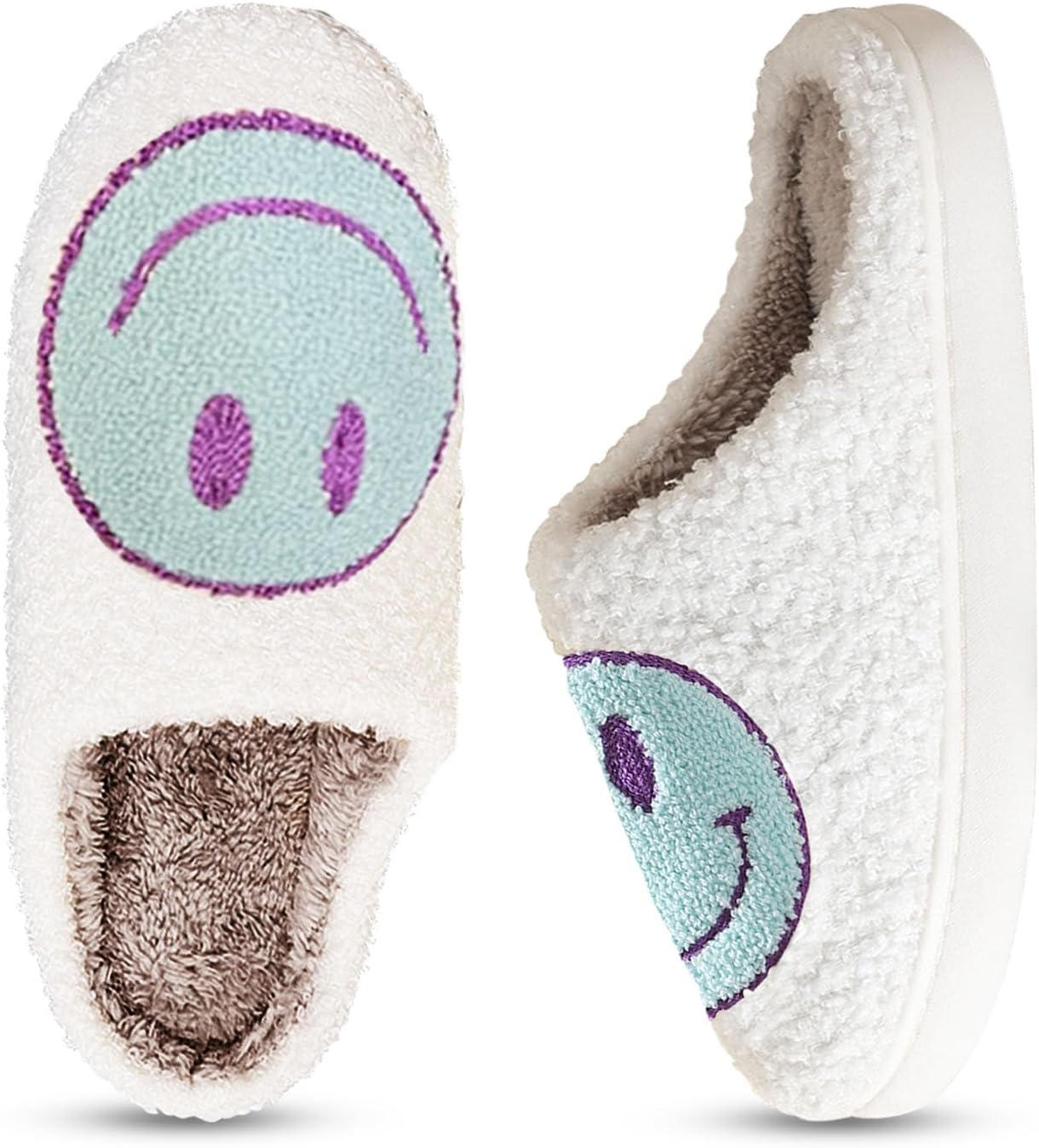 Women Smiley Face Slippers