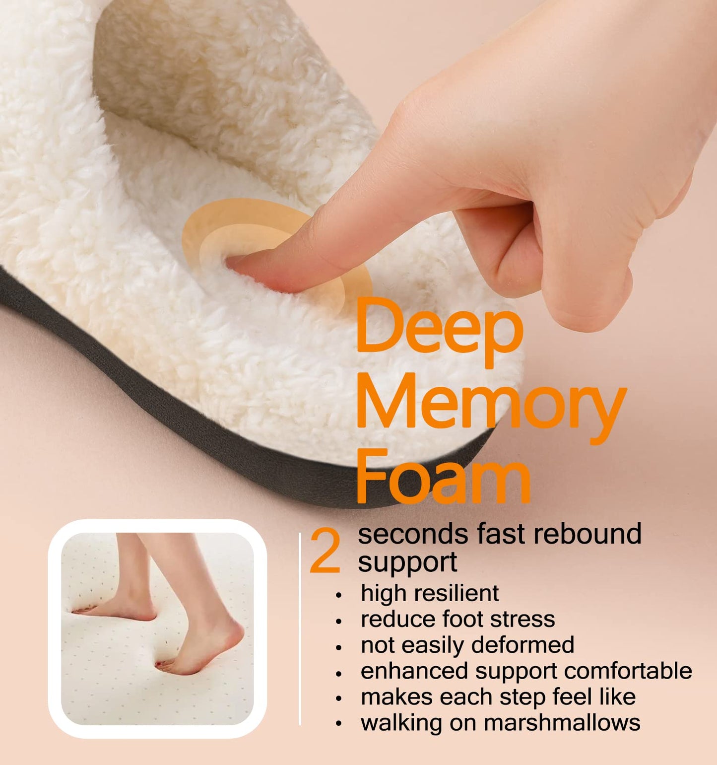 Ankis Memory Foam Slippers