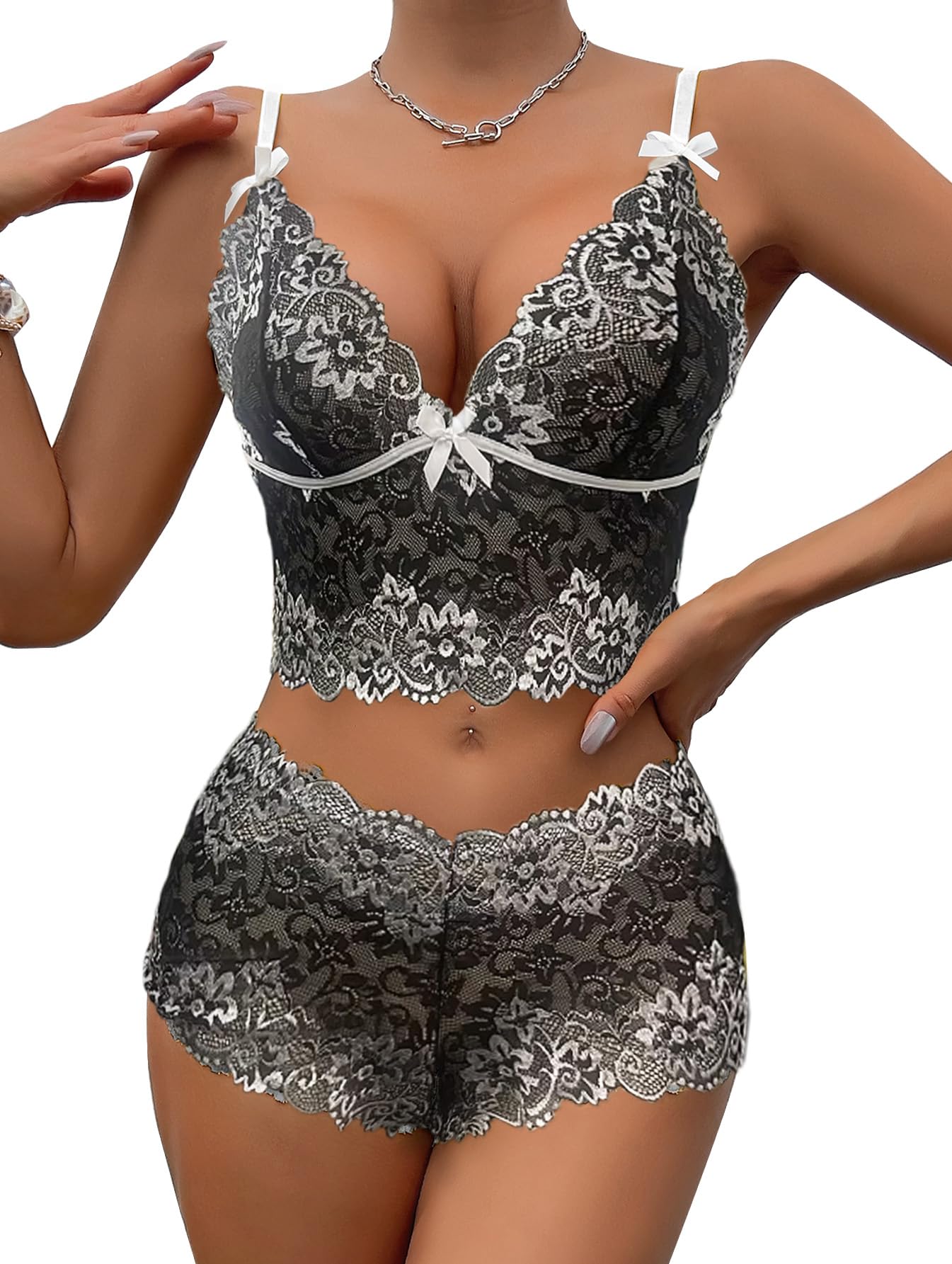 Lilosy Lace Lingerie Set