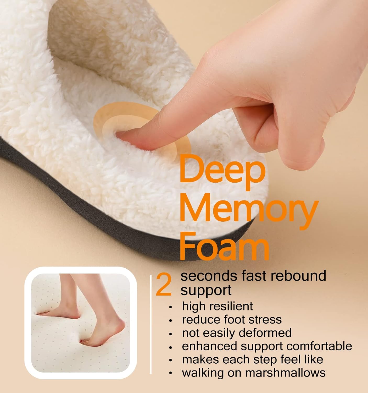 Ankis Memory Foam Slippers