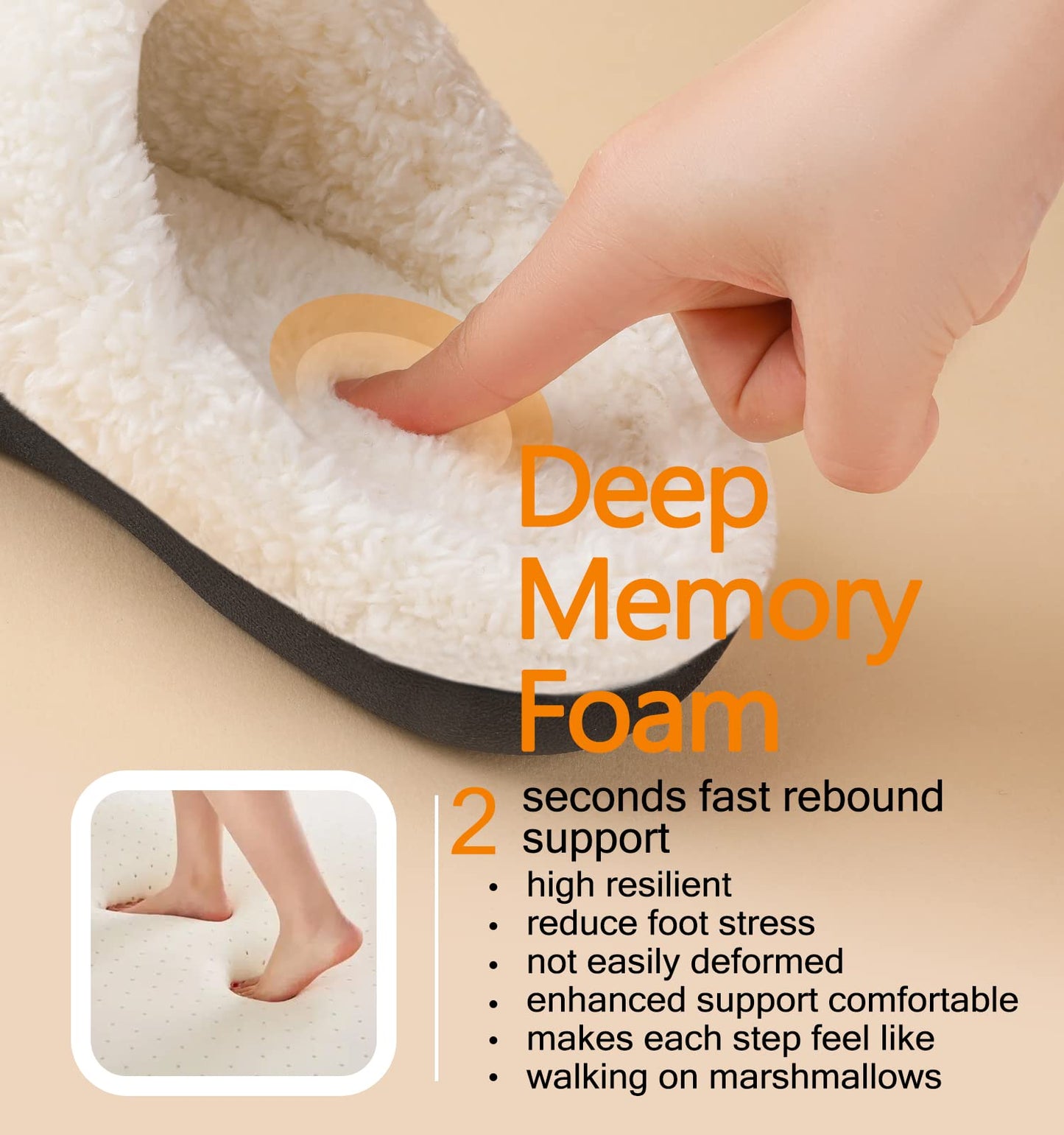 Ankis Memory Foam Slippers