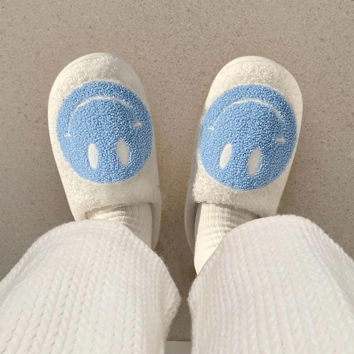 Women Smiley Face Slippers