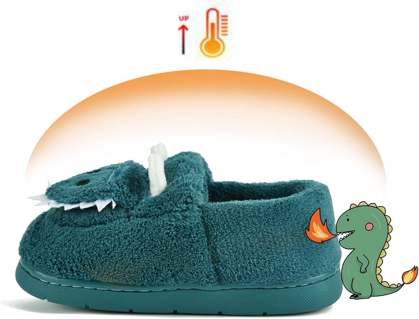 JACKSHIBO Toddler Home Slippers