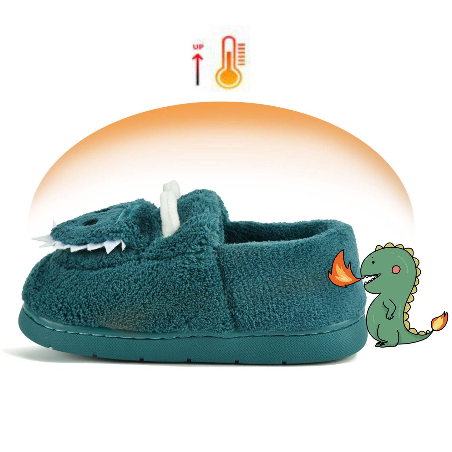 JACKSHIBO Toddler Home Slippers