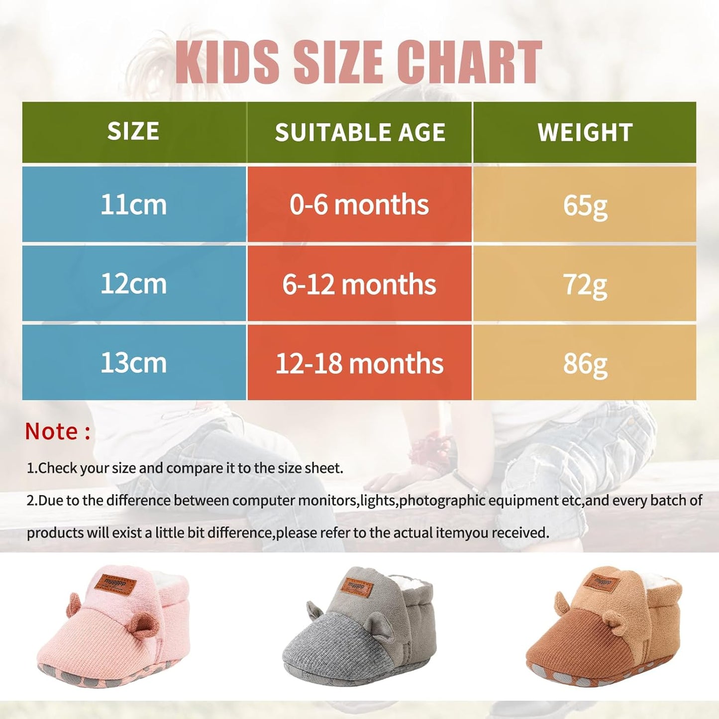 CoKate Children’s Plush House Shoes