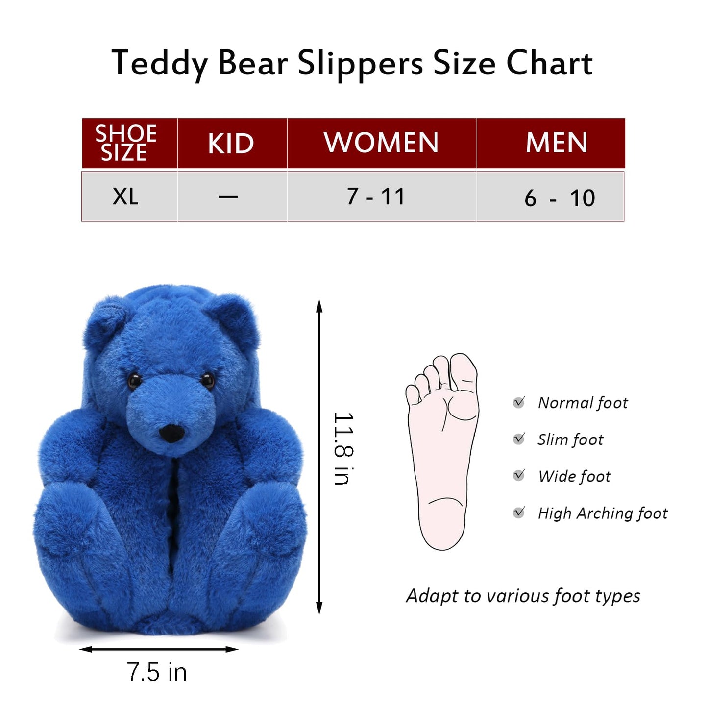 Teddy Bear Slippers