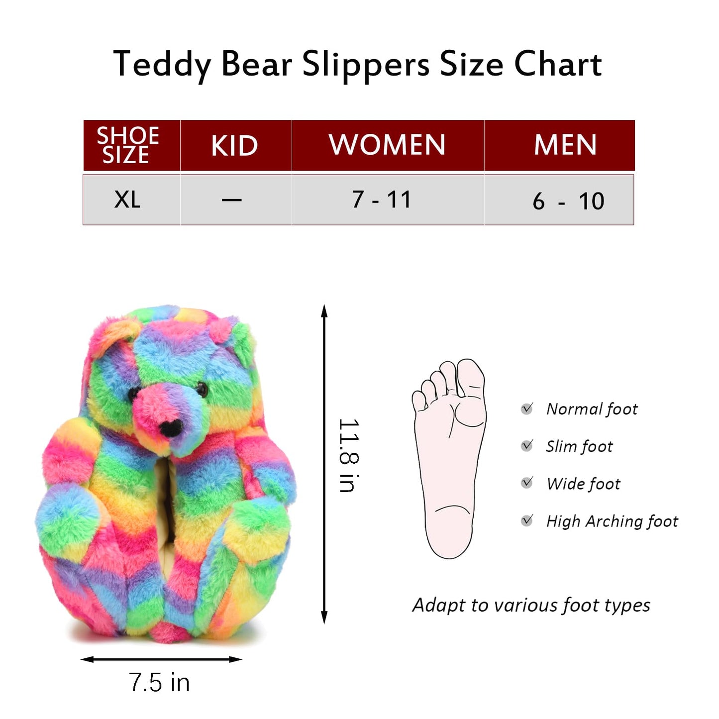 Teddy Bear Slippers