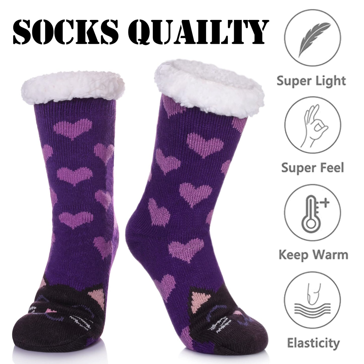 LINEMIN Cozy Socks