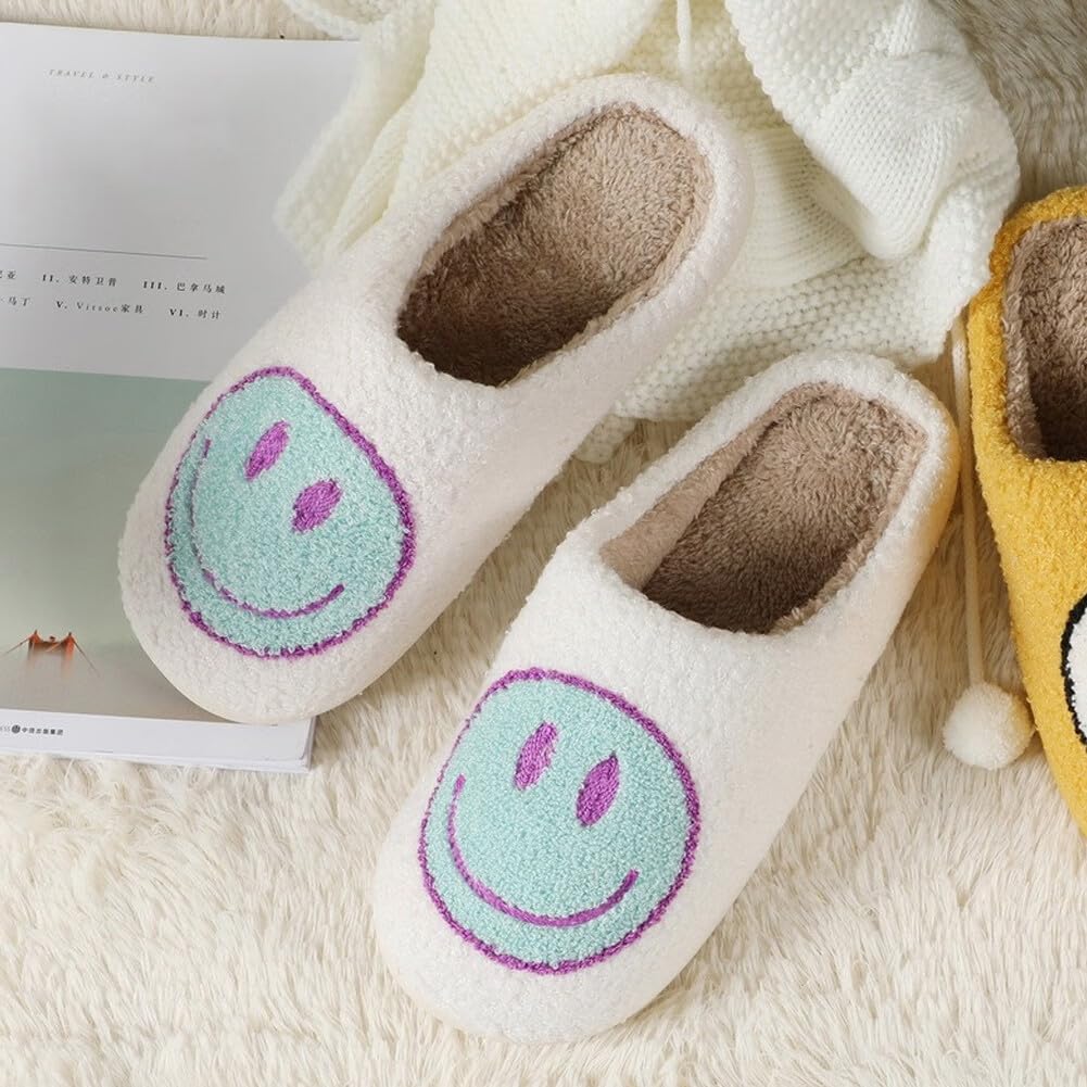 Kid's Smiley Face Slippers