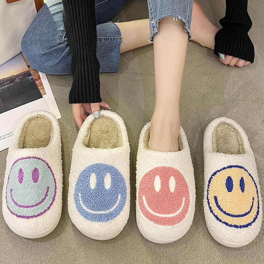 Kid's Smiley Face Slippers