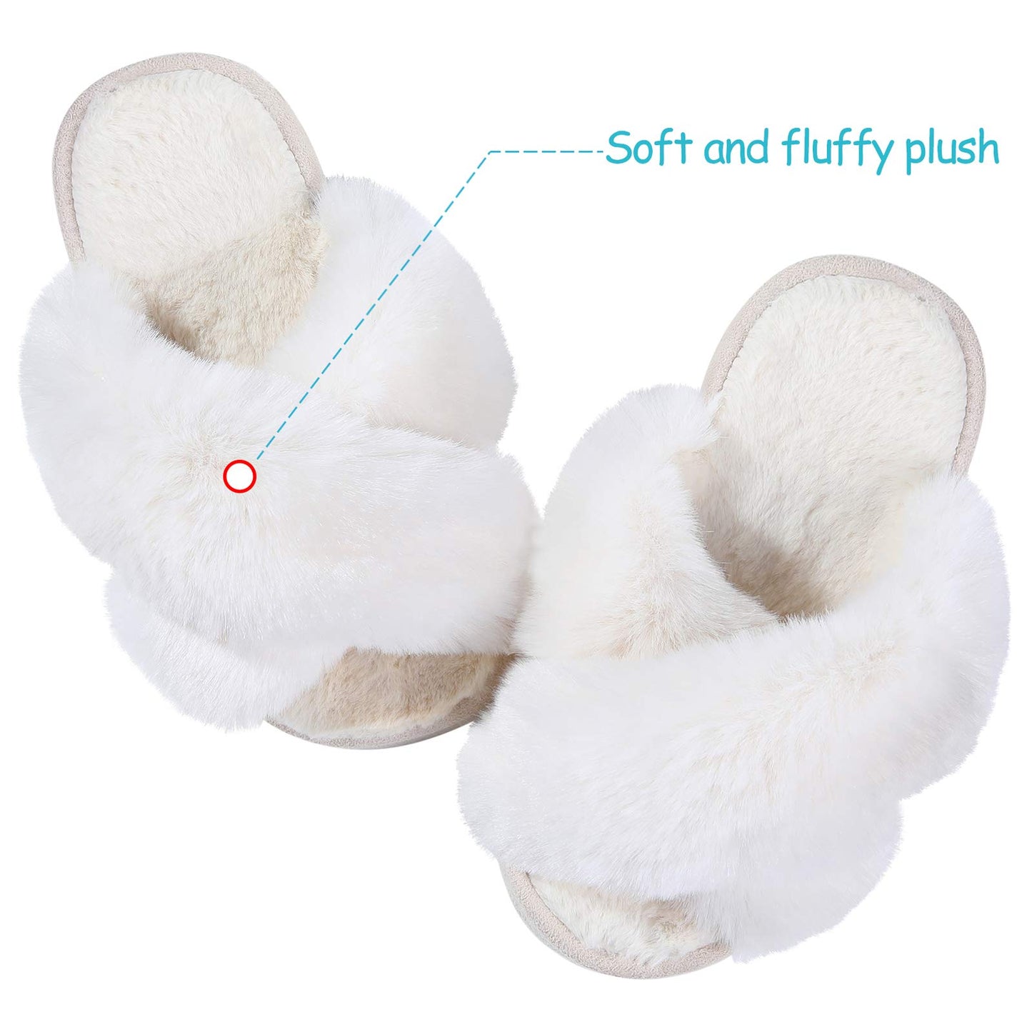 Kids Plush House Slippers