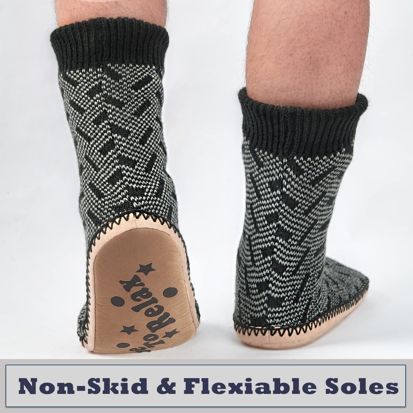 Cozylook Mens Slipper Socks