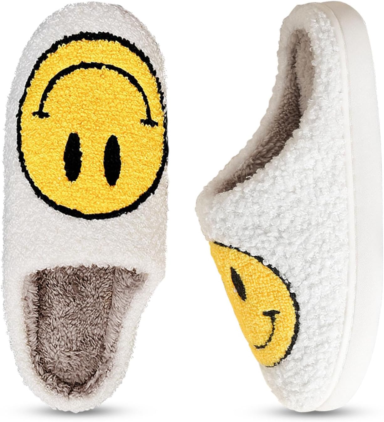 Women Smiley Face Slippers