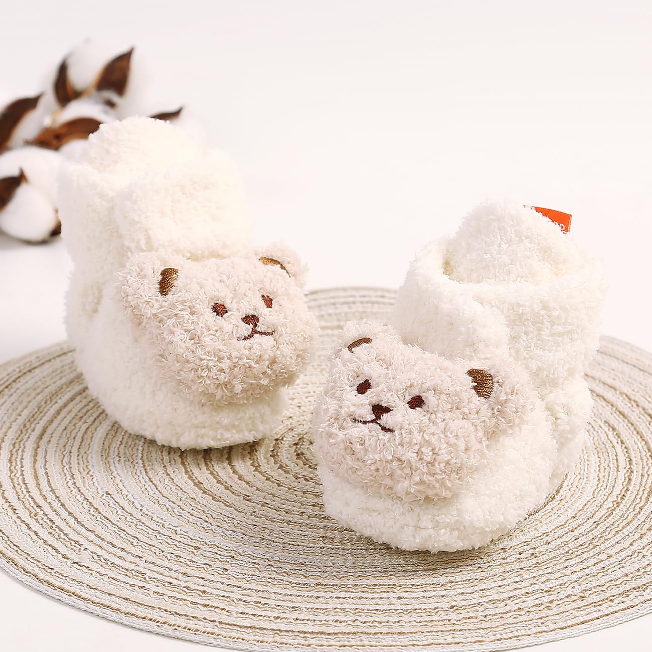 E-FAK Newborn Fleece Booties