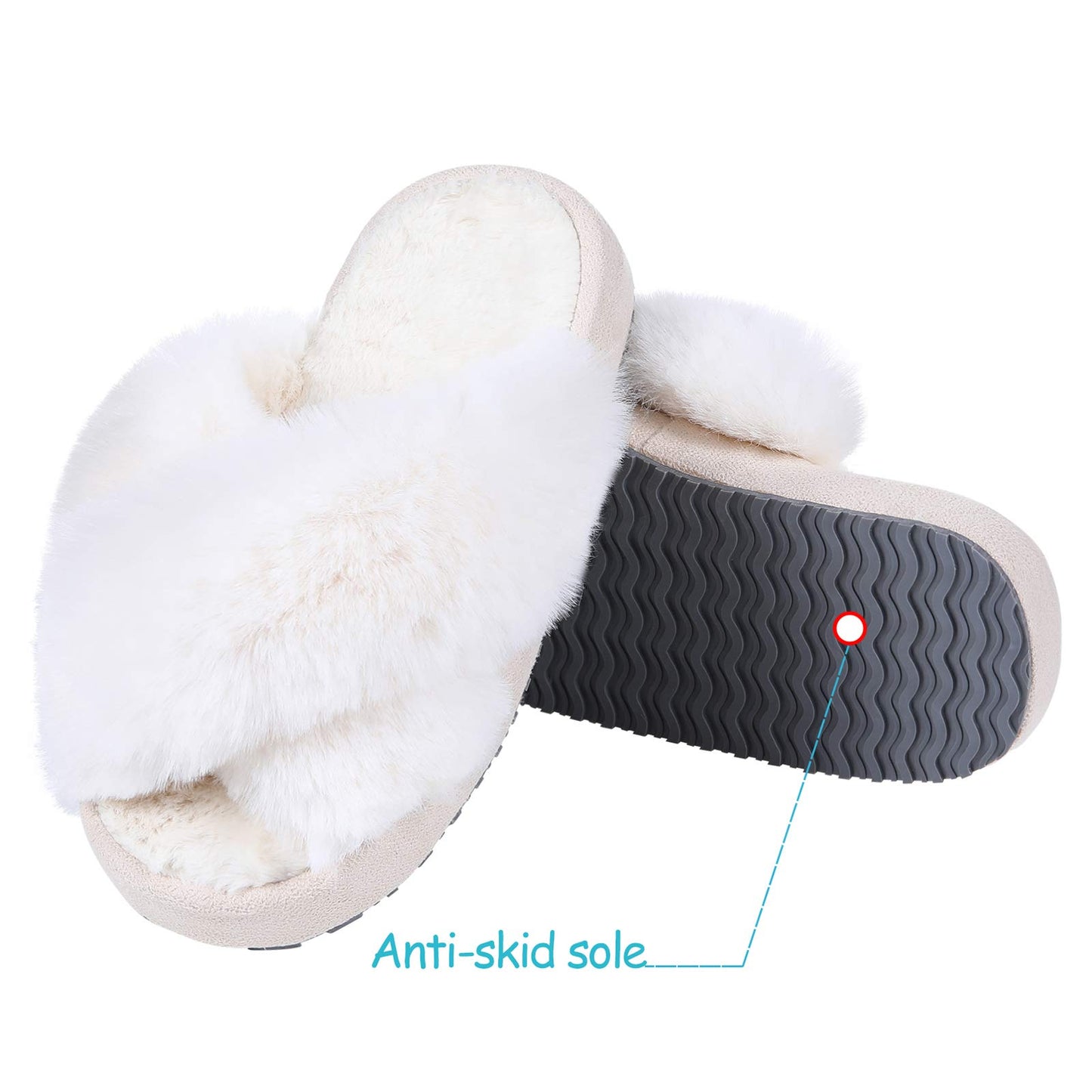 Kids Plush House Slippers