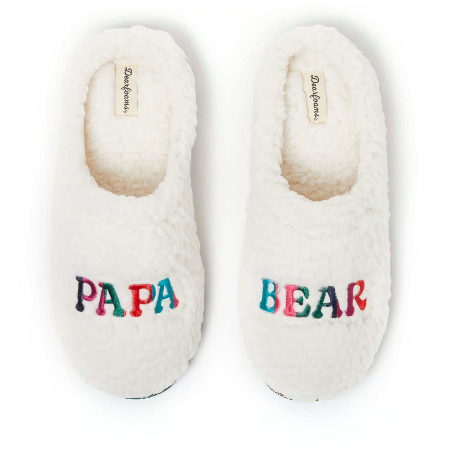 Dearfoams Papa Bear Slipper