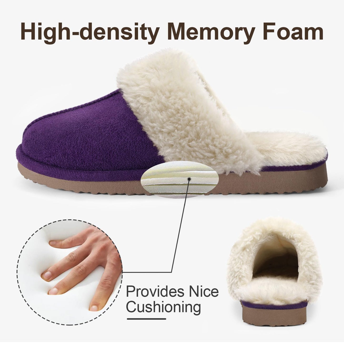 Litfun Memory Foam Slippers