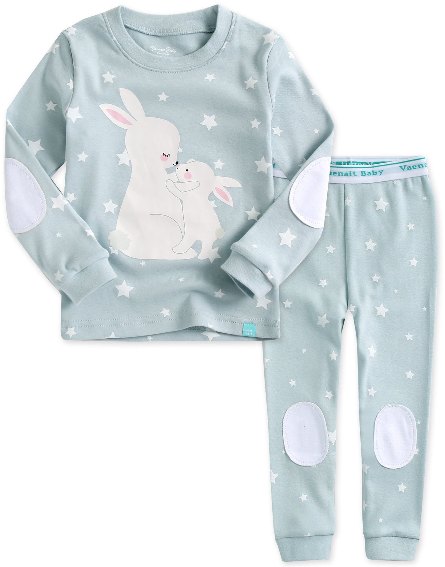 VAENAIT Kids 100% Cotton Pajamas Set