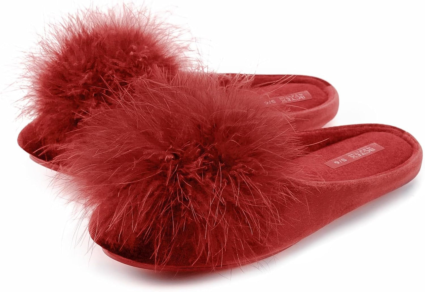 BCTEX COLL Women's Velvet Memory Foam House Slipper