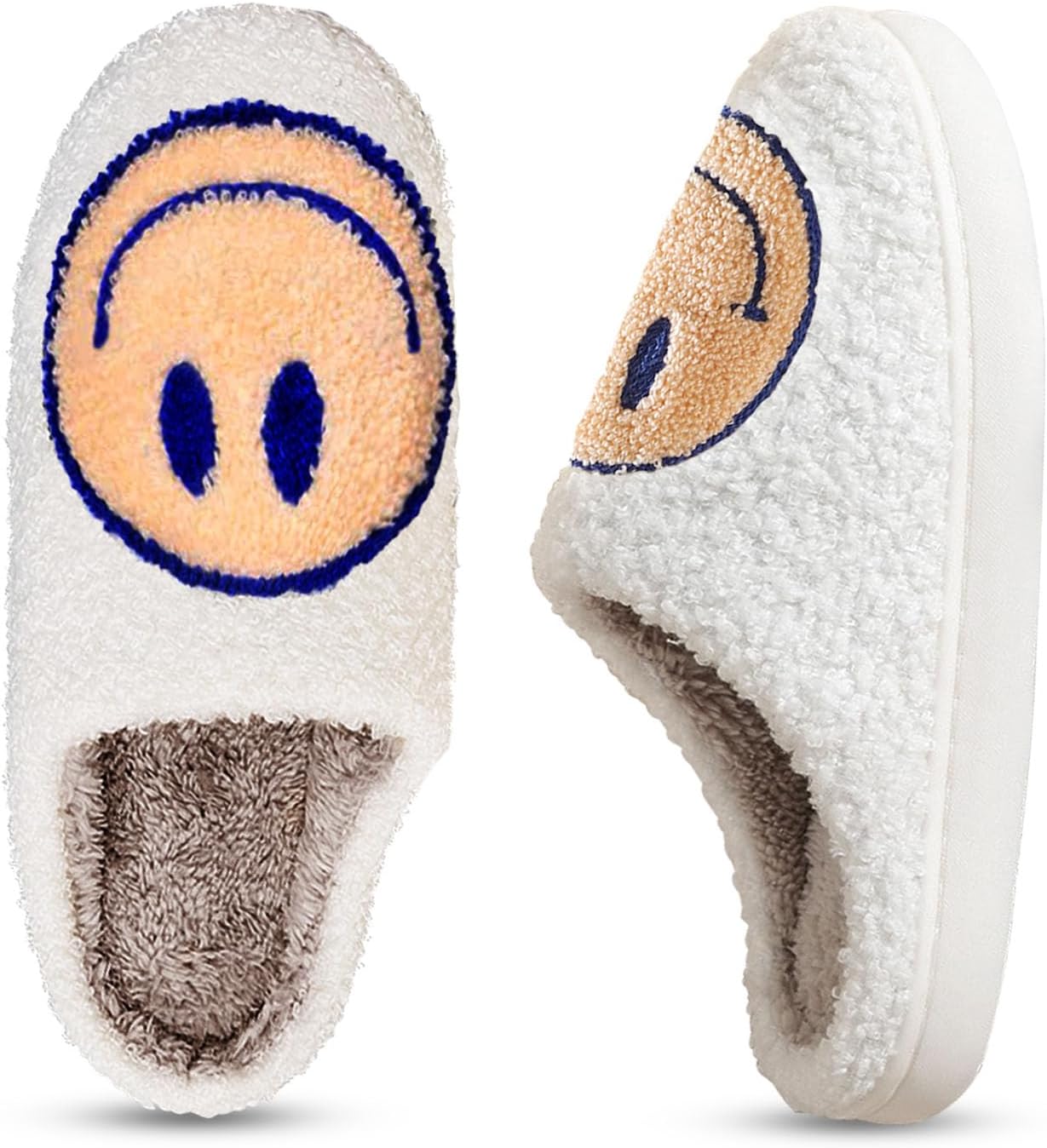 Women Smiley Face Slippers