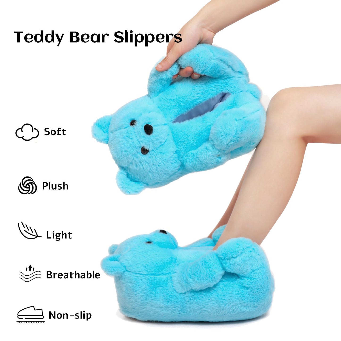 Teddy Bear Slippers