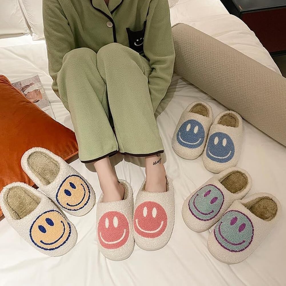 Kid's Smiley Face Slippers