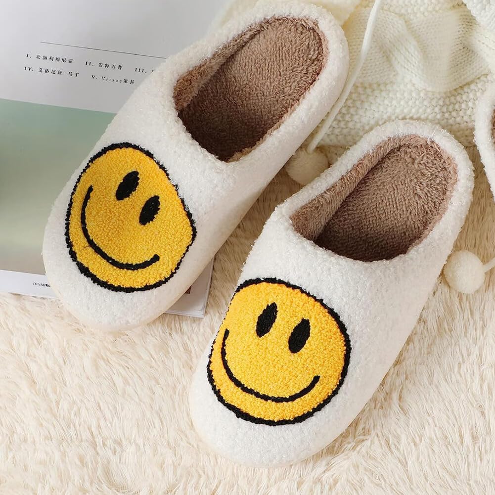 Kid's Smiley Face Slippers