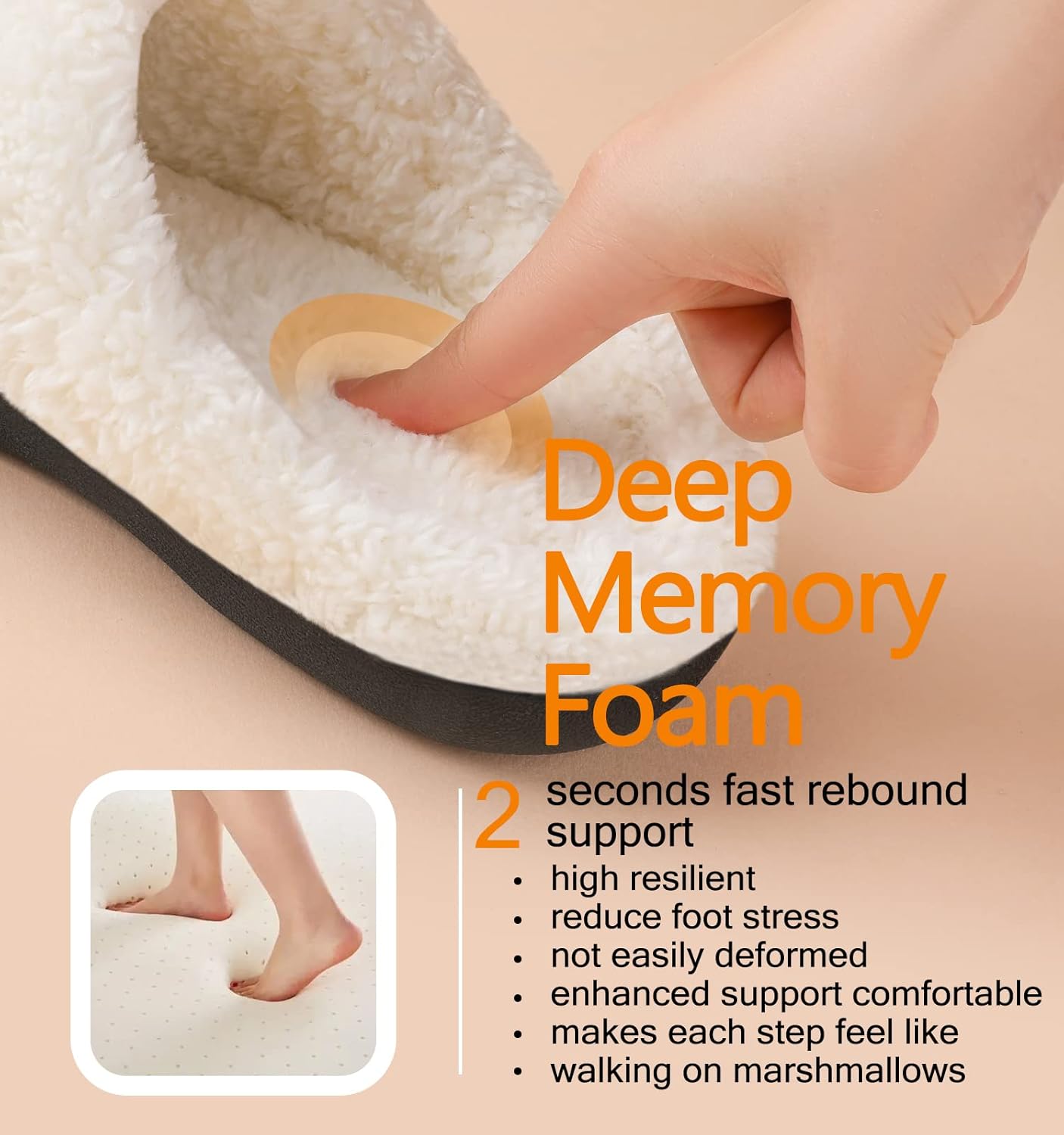 Ankis Memory Foam Slippers