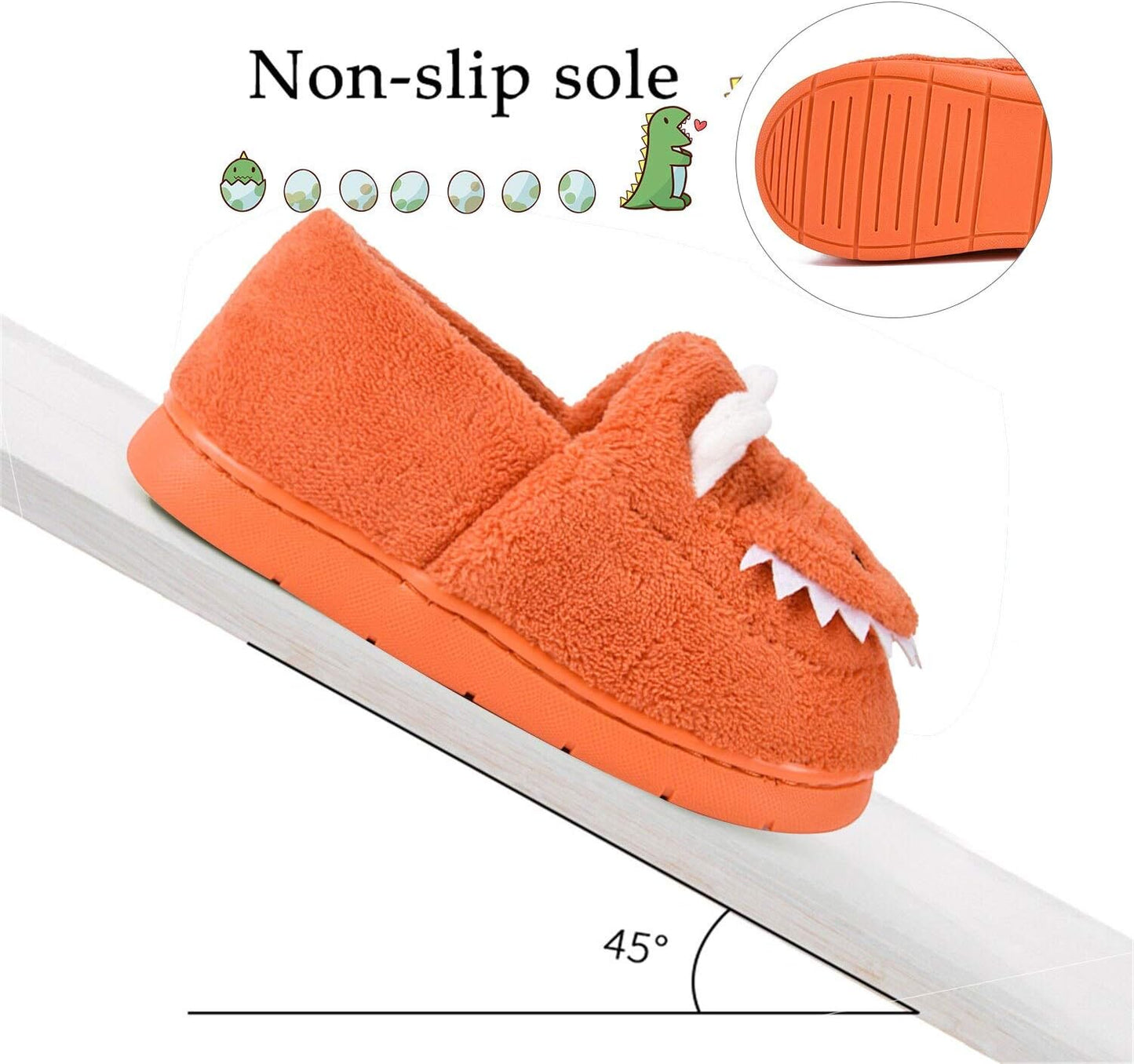 JACKSHIBO Toddler Home Slippers