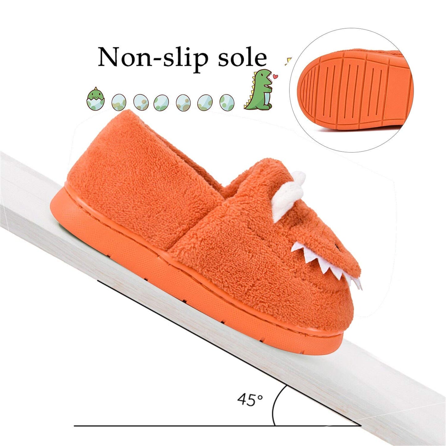 JACKSHIBO Toddler Home Slippers