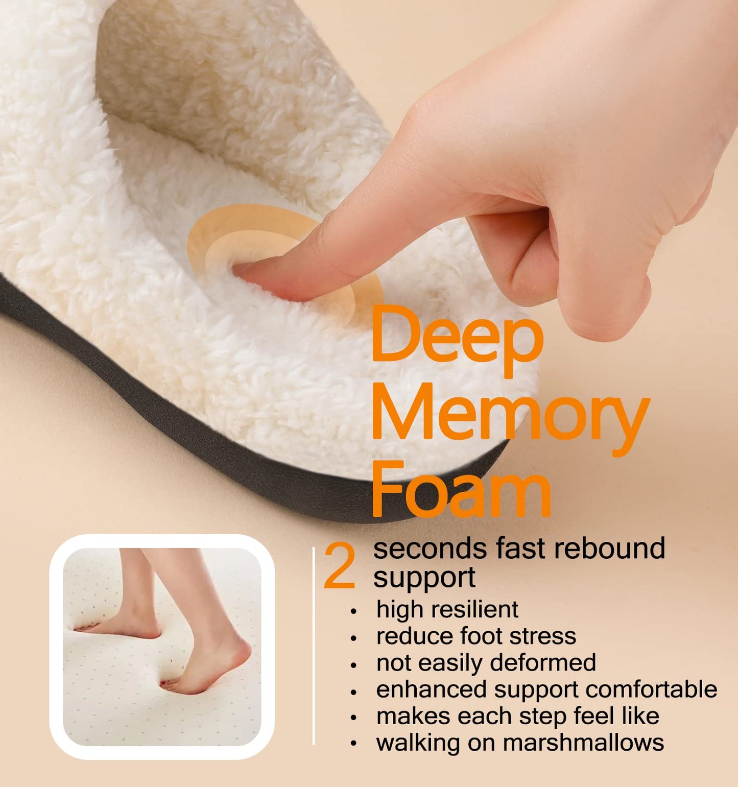 Ankis Memory Foam Slippers