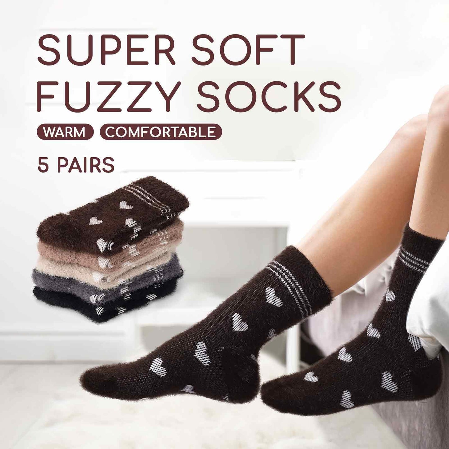 SISOSOCK Fuzzy Socks