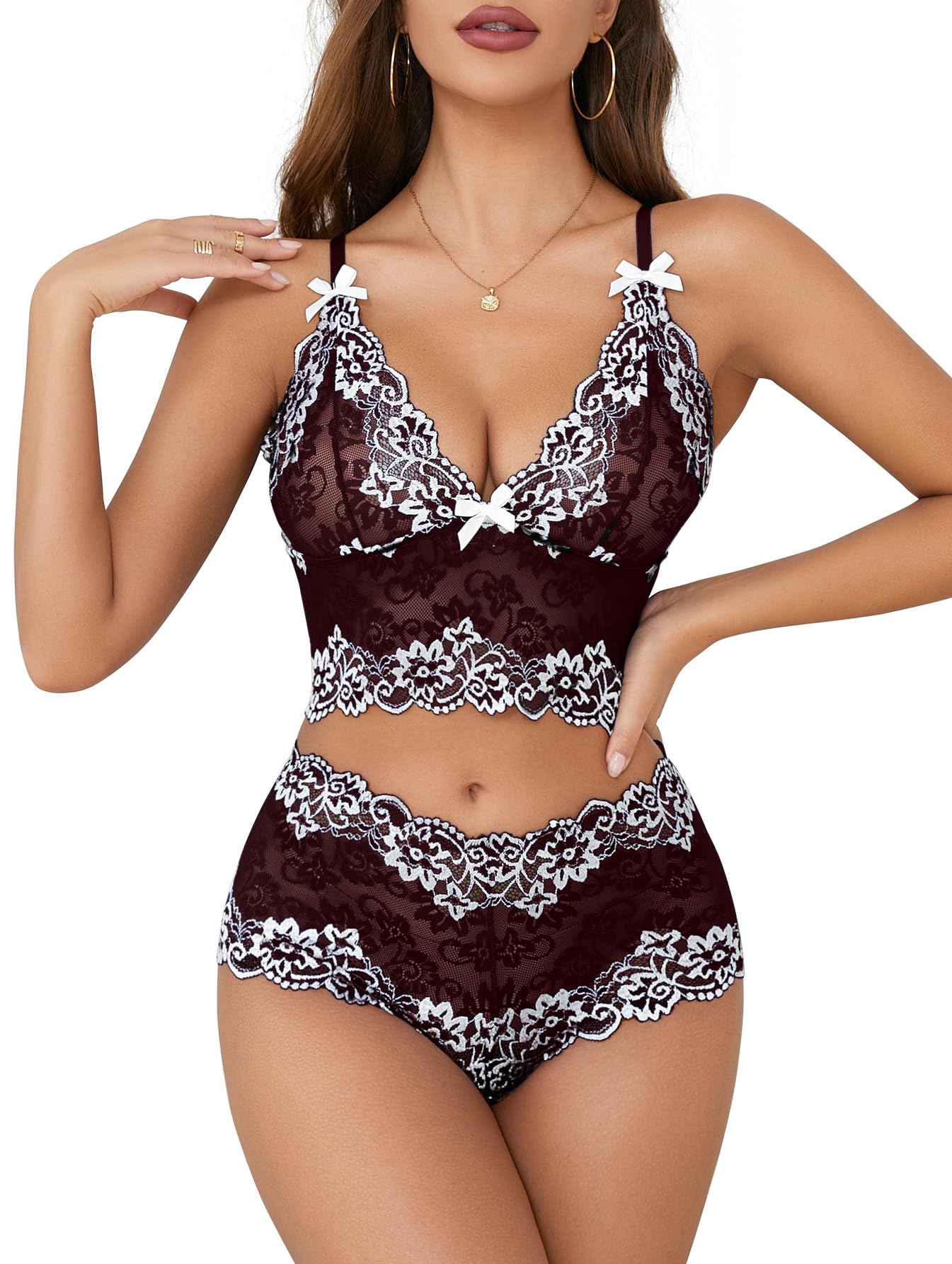 Lilosy Lace Lingerie Set