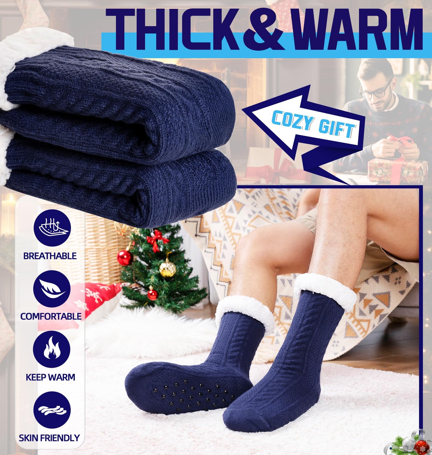 DoSmart Fuzzy Socks