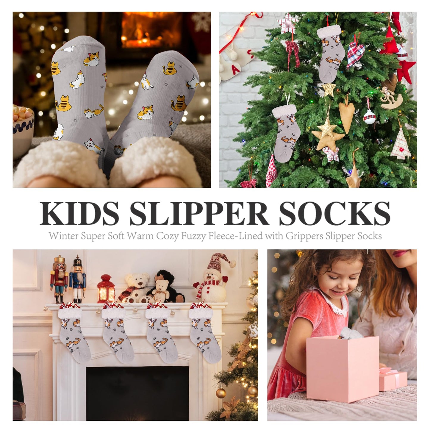 KFUBUO Kids Slipper Socks