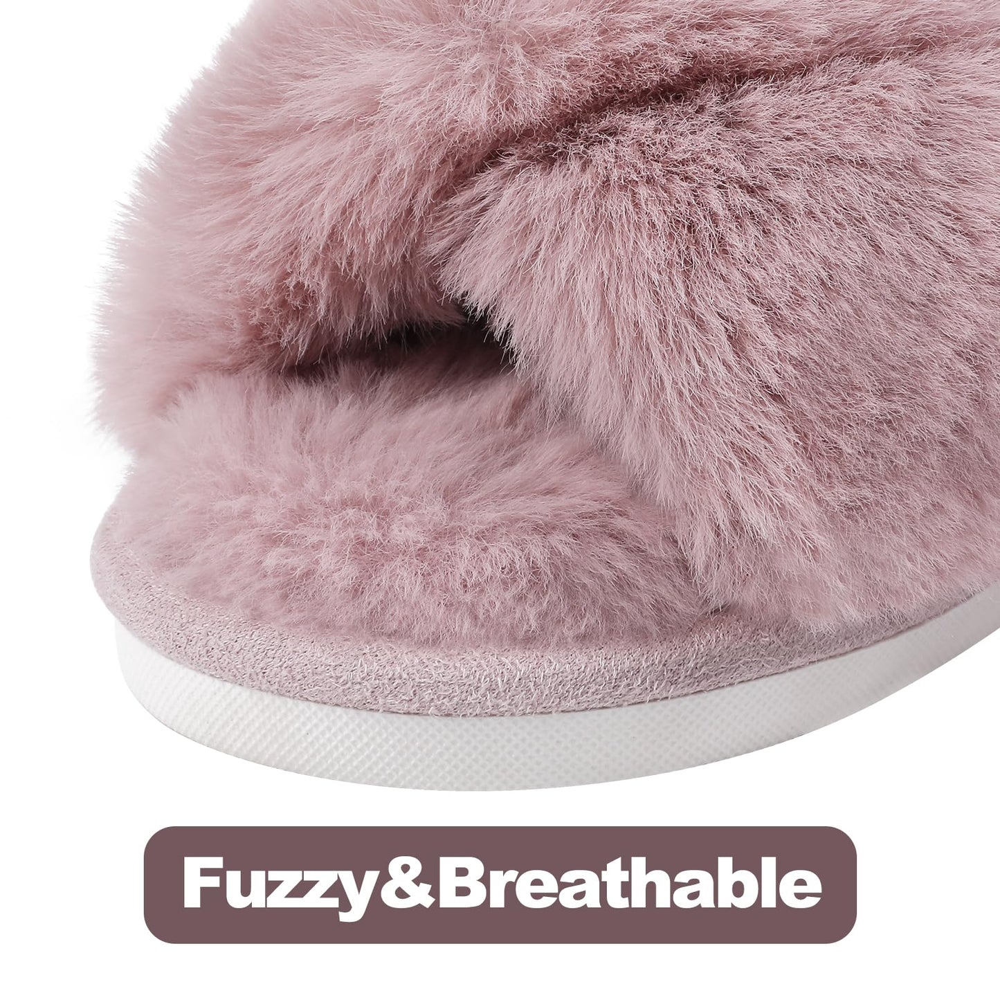 Evshine Fuzzy Slippers