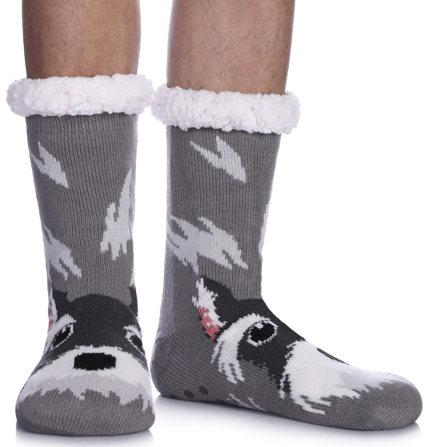 LINEMIN Cozy Slipper Socks